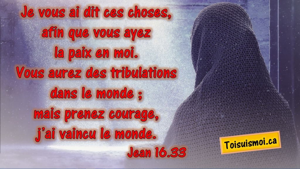 Jean 16.33