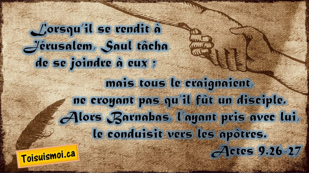 Actes 9.26-27