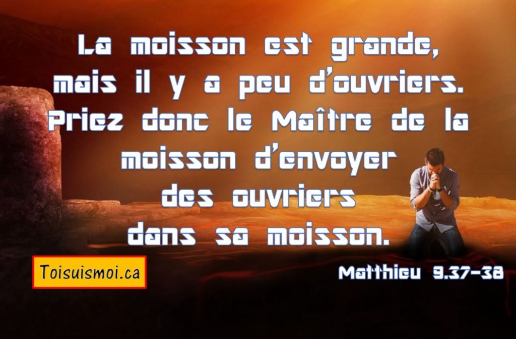 Matthieu 9.37-38