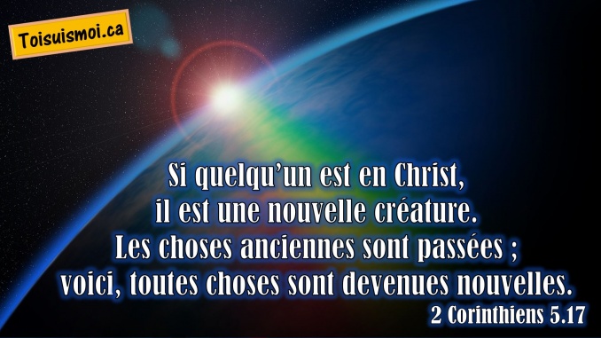 2 Corinthiens 5.17