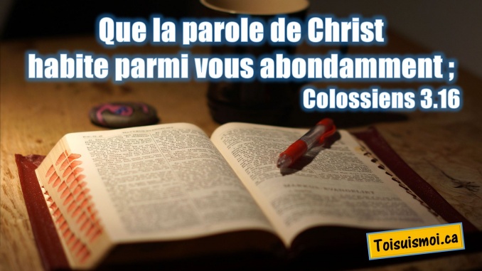 Colossiens 3.16