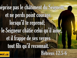 Hébreux 12.5-6