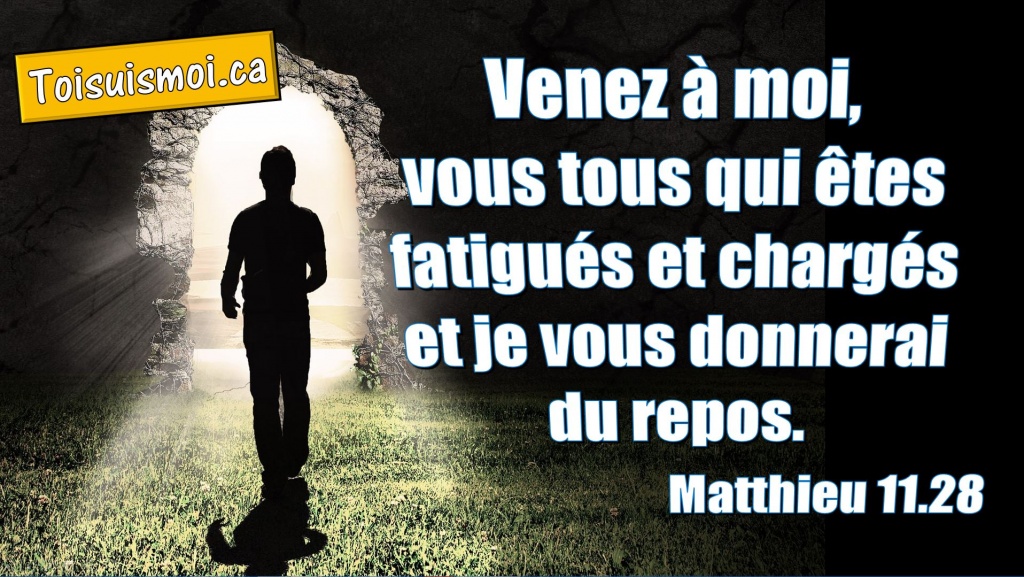 Matthieu 11.28