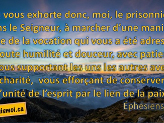 Éphésiens 4.1-3