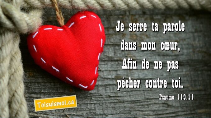 Rapport entre lecture de la Bible et la pratique du péché